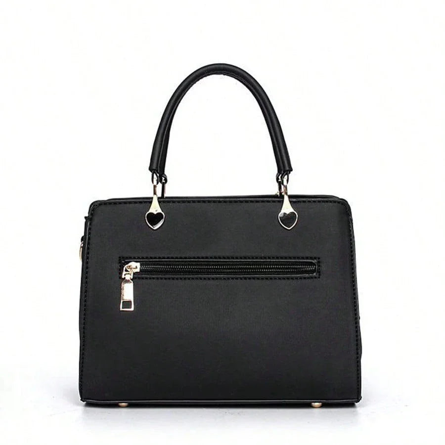 New Arrival Fluffy Ball Pendant Tote Bag Versatile Casual Shoulder Bag, Mother Day Gifts, Mom Gifts, Mommy's Essentials, Mommy Bag For Going Out,Fashionable Business Casual Bag For Women, Pefect For Office, Business And Work