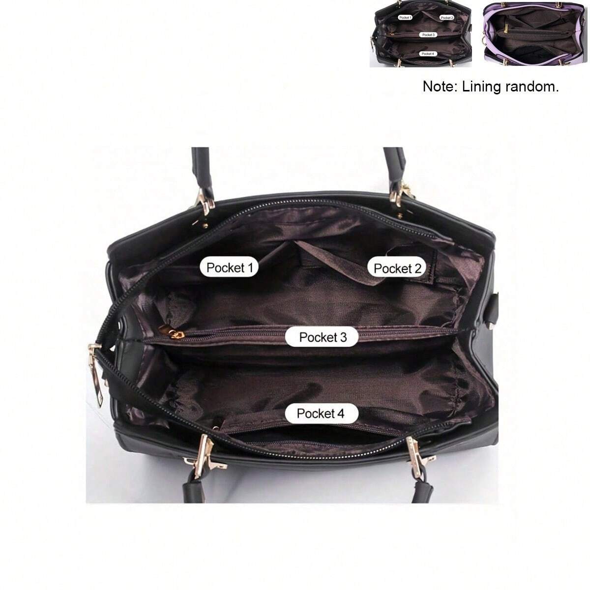 New Arrival Fluffy Ball Pendant Tote Bag Versatile Casual Shoulder Bag, Mother Day Gifts, Mom Gifts, Mommy's Essentials, Mommy Bag For Going Out,Fashionable Business Casual Bag For Women, Pefect For Office, Business And Work