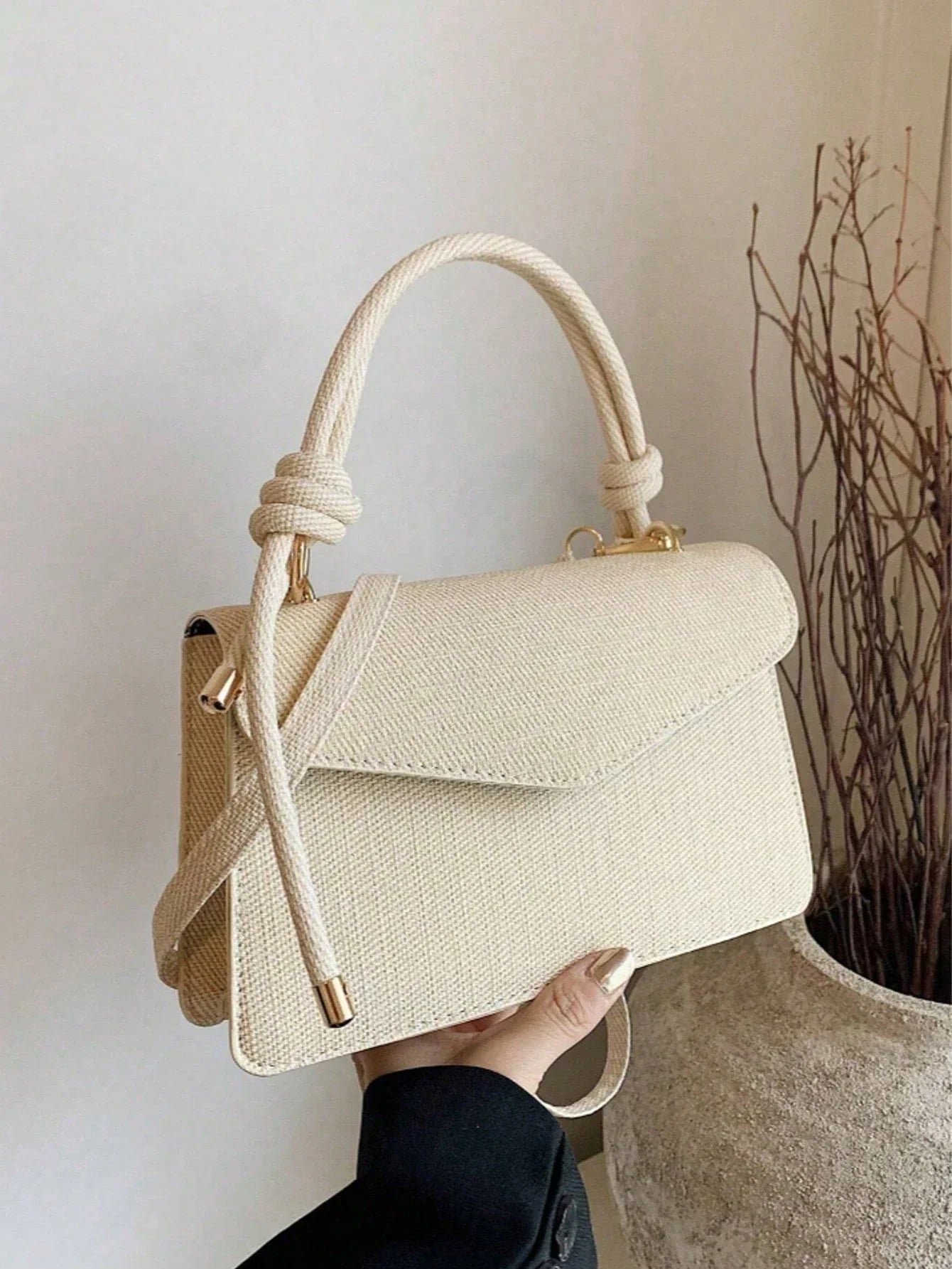 New Retro Mini Square Bag Small Unique Design Textured Crossbody Shoulder Handbag For Women