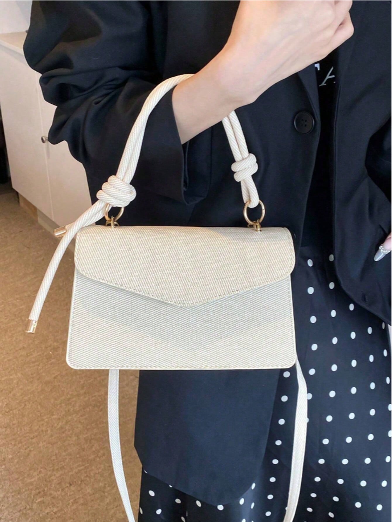 New Retro Mini Square Bag Small Unique Design Textured Crossbody Shoulder Handbag For Women