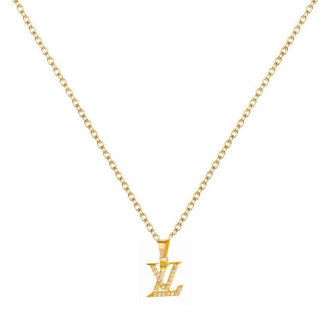 LV CHARM NECKLACE