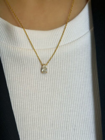 PEAR DROP NECKLACE